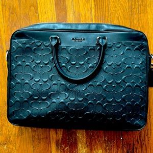 Coach laptop bag